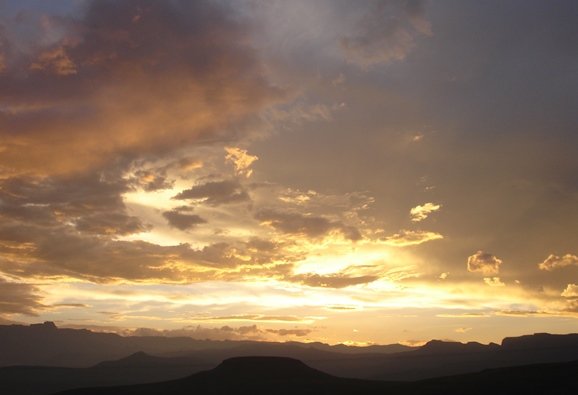 Clouds, the prospect of rain